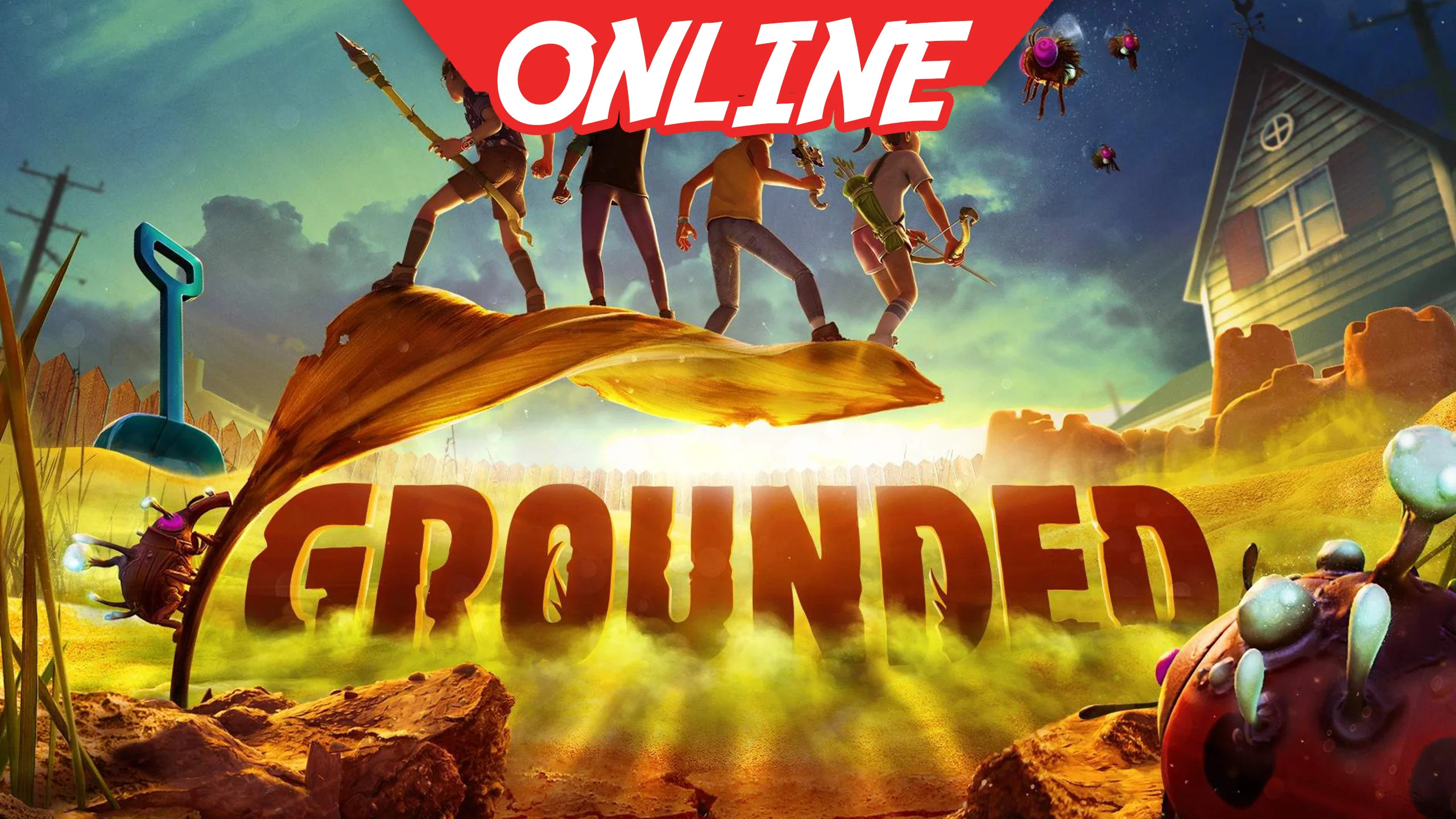 Граундед на пк. Grounded игра. Grounded игра 2020. Grounded Obsidian Entertainment. Grounded игра обои.